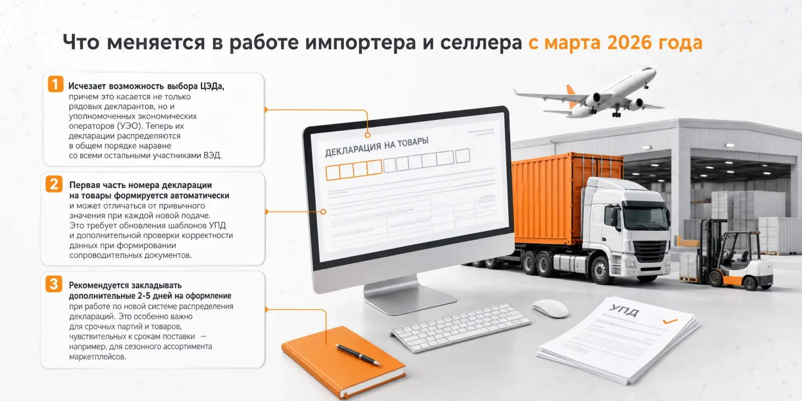 Что меняется в работе импортера и селлера